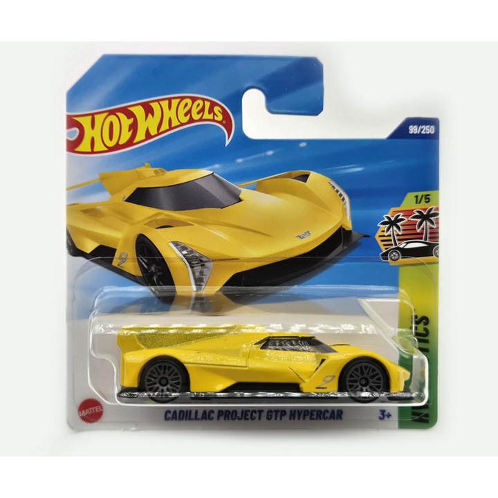Hot Wheels Cadillac Project GTP Hypercar - HW Exotics 1/5 - 99/250 - Hot Wheels - 1:64