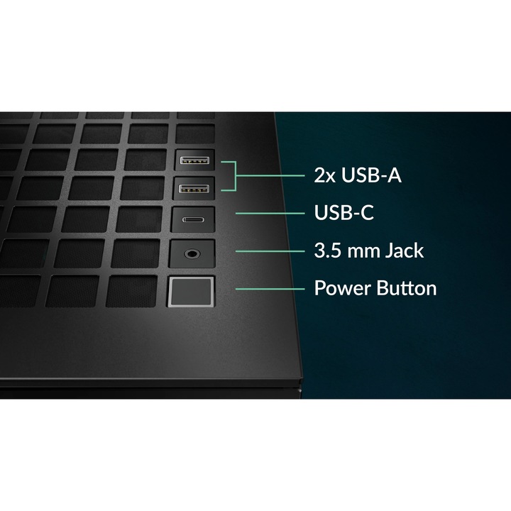 Arctic számítógépház E-ATX - Xtender VG (fekete) - PCIe Gen 4 riser tartozék, 5 A-RGB ventilátor tartozék ACPCC00016A