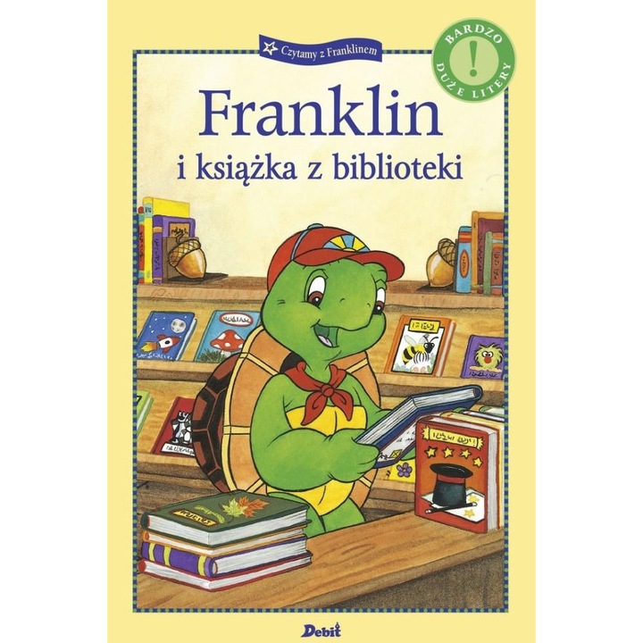 Franklin i książka z biblioteki, Debit, 2023