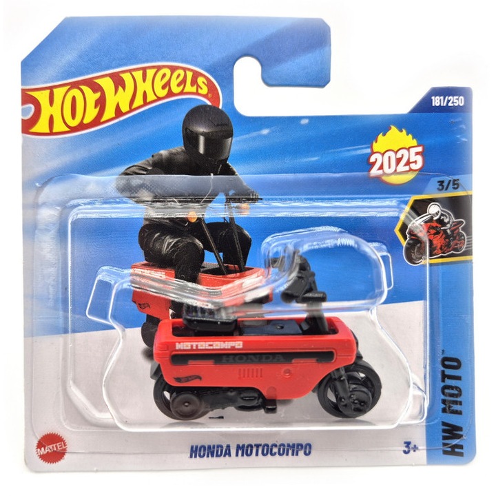 Hot Wheels Honda Motocompo - HW Moto 3/5 - 181/250 - Hot Wheels - 1:64