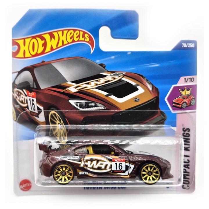 Hot Wheels Toyota GR86 Cup - Compact Kings 1/10 - 79/250 - bordó - Hot Wheels - 1:64