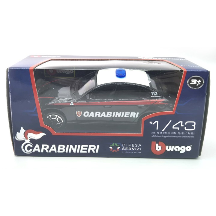 Alfa Romeo Giulia Carabinieri (2015) - Burago - 1:43