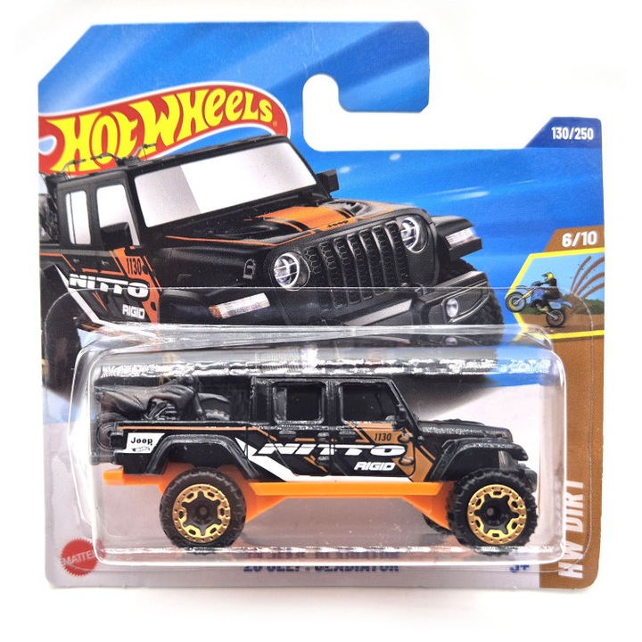 Hot Wheels Jeep Gladiator (2020) - HW Dirt 6/10 - 130/250 - Hot Wheels - 1:64