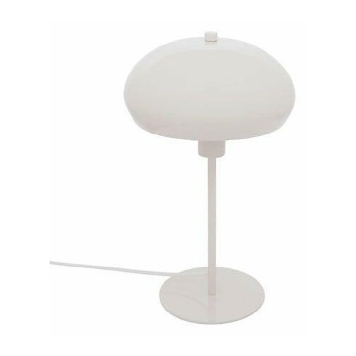 Lampa de birou Atmosphera, alb, metal si plastic, forma de ciuperca, 25W, E14