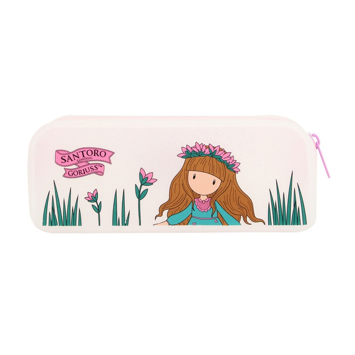 Силиконова писалка Gorjuss, Диво цвете, 19x7x6 см