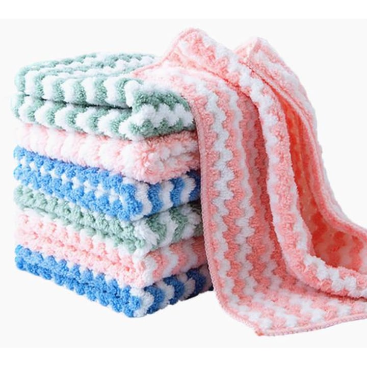 Комплект от 5 кухненски кърпи 30 x 30 см от микрофибър