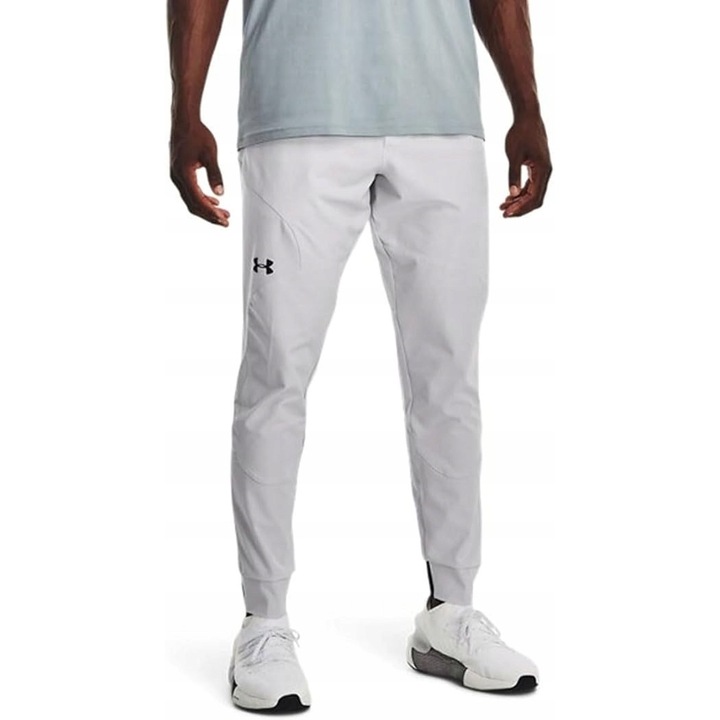 Under Armour Unstoppable Joggers, kényelmes, szürke, pamut, elasztán, vízálló, lélegző, 2XL INTL