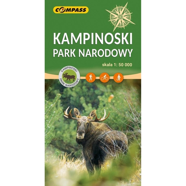 Kampinoski Park Narodowy, Compass, 1:50 000, 2025