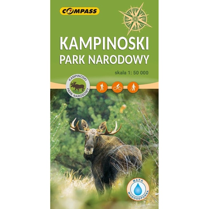 Harta - Kampinoski Park Narodowy, Compass, 1:50 000