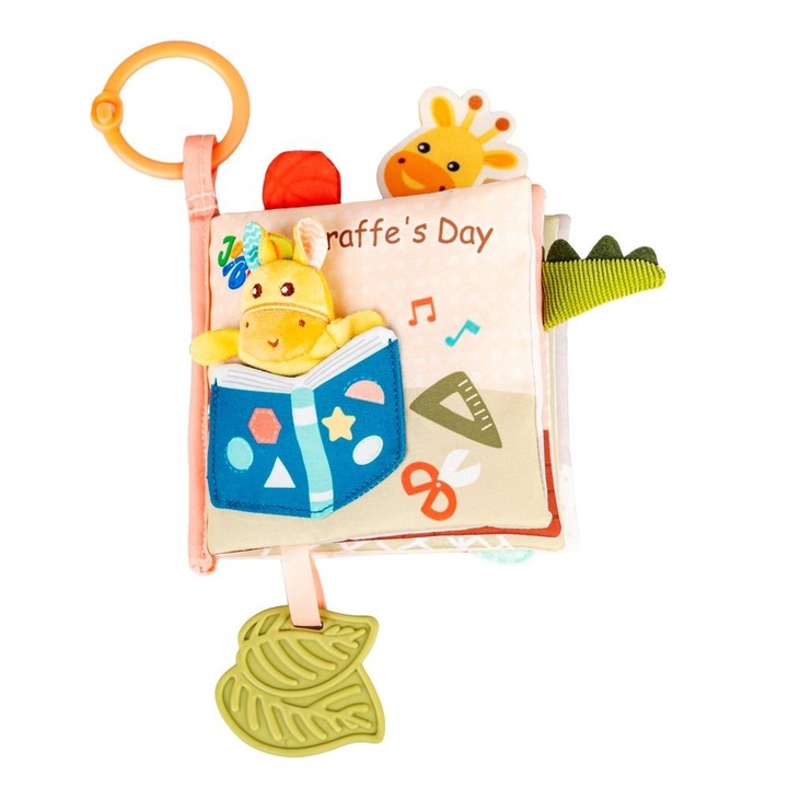 Интерактивна книжка JOLLYBABY, многоцветна, 0+ месец
