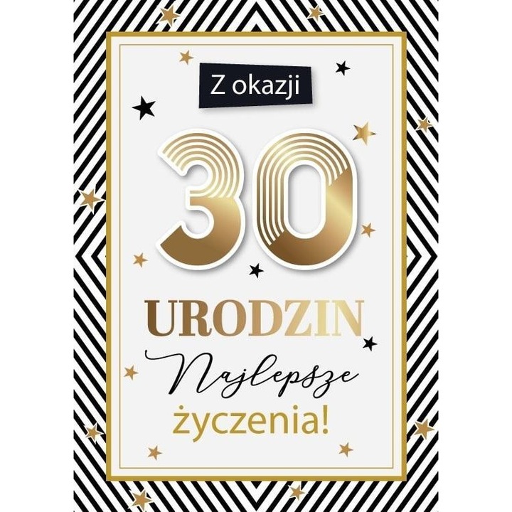 Felicitare Armin Style Karnet Urodziny 30