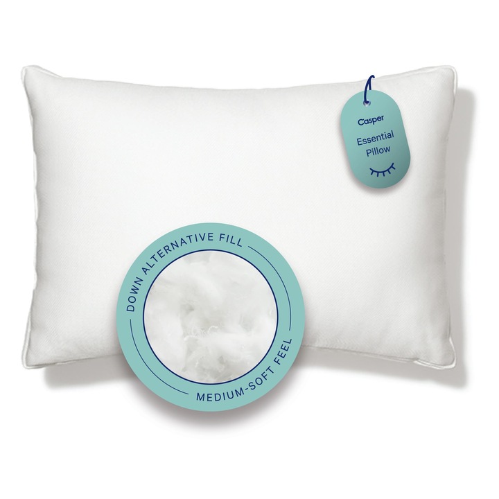 Casper Sleep Essential párna, king size, fehér