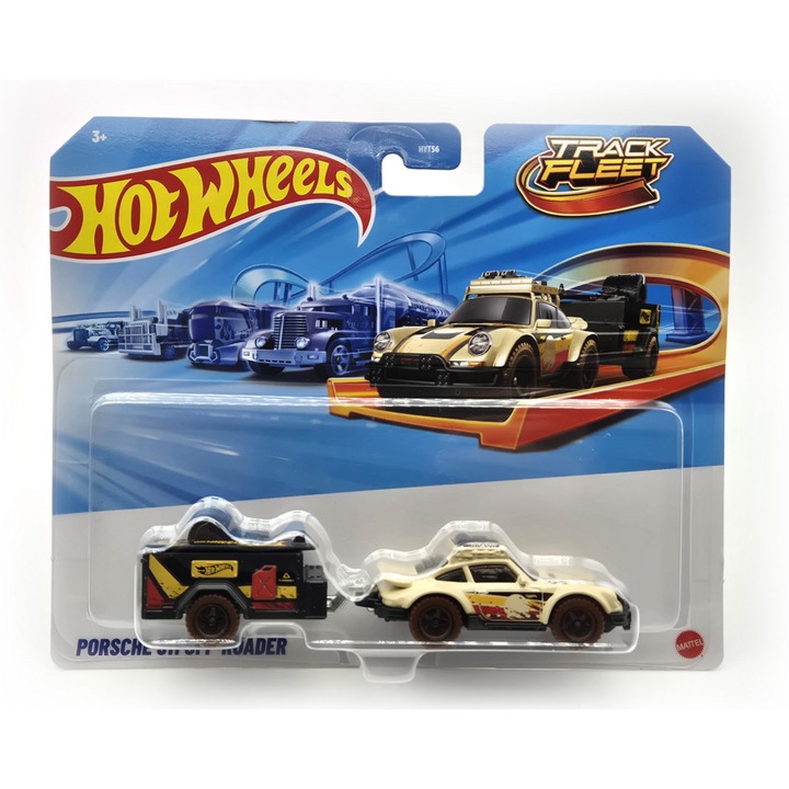 Hot Wheels Track Fleet - Porsche 911 Off-Roader - Hot Wheels - 1:64