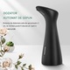Dozator automat de sapun lichid, negru,400 ml, cu senzor infrarosu, fara contact, dimensiuni 70x116x214mm, Dozator inteligent de detergent de vase si dezinfectant pentru maini