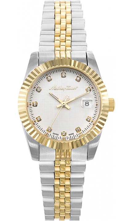 Ceas de dama MATHEY-TISSOT D810BI clasic, din aur