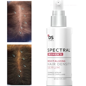 Spectral Women’s Ser impotriva caderii parului cu Nanoxidil 5% – Tratament Avansat Anticadere pentru Redensificarea Parului, Cresterea Vizibila a Densitatii, Grosimii si Volumului, Formula Pe Baza de Apa cu Aminoacizi, Niacinamida si Celule Stem, 60 ml