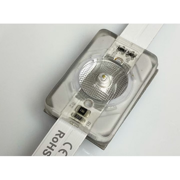 Set 40 Module LED TMT 1 lentilă 0.72W alb 10.000K IP65, 83.3x24x8.2mm