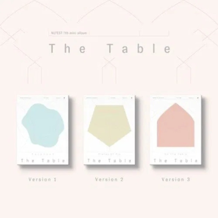 CD музика, NU'EST, The Table, K-pop, 1 диск