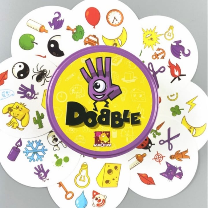 Образователна игра „Намери целта!“ Тест за зрение и бързина на реакцията за семейства (възраст 6+, 2-8 играчи) - забавен подарък за семейни празненства, пътувания или забавни моменти