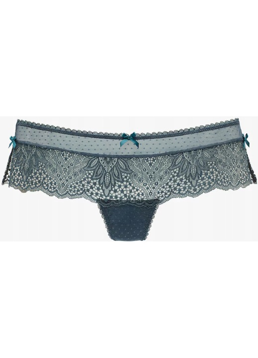 VIVANCE tangabugyi, virágos csipke, kék, 40-42 EU
