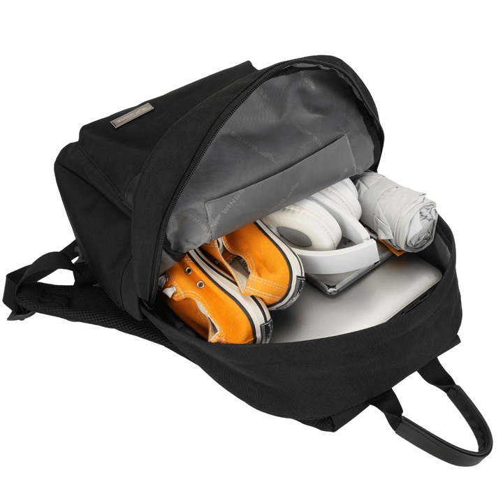 Wings 20L iskolai és utazó hátizsák – 15.6" laptoprekesz, kulacstartó, ideális kézipoggyász repülőre