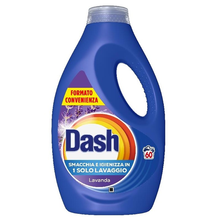 DASH detergent lichid pentru masina de spalat Lavanda 2700ml