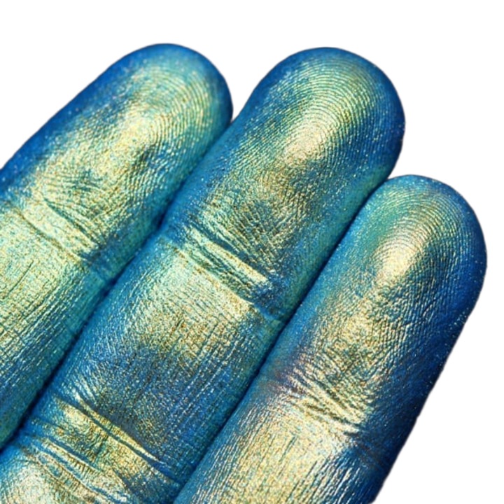 Pigment PK33 (türkiz-arany-zöld) Duokróm sminkhez KAJOL Beauty, 1g