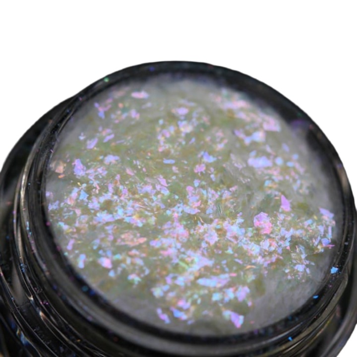 Pigment PK167 (áttetsző lilás-kék irizálással) sminkhez KAJOL Beauty®, 1g