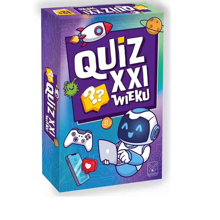 Társasjáték, Kangar, Kvíz XXI Wieku, 1-8 játékos, 200 kérdés