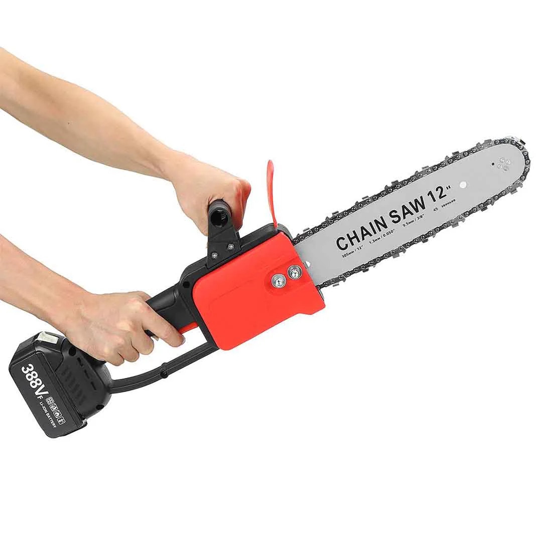 Drujba electrica cu lant 12 inch, cu 2 Acumulatori, 48V, Lithium