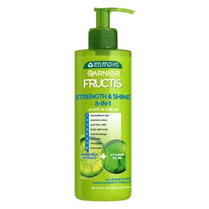 Garnier Crema de păr fără clătire, 400 ml, 8 in 1, unisex, pentru păr normal