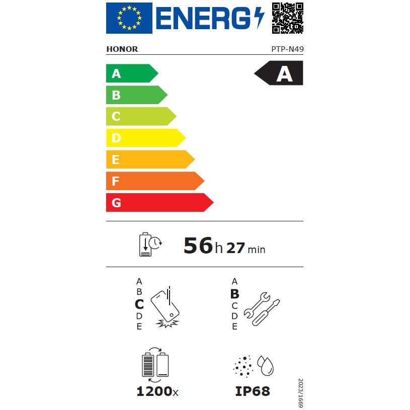 Telefon mobil HONOR Magic 7 Pro, Dual SIM, 12GB RAM, 512GB, Black + Casti HONOR Choice Earbuds X7e Active
