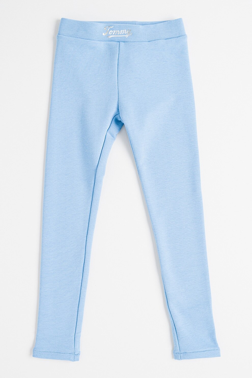 Tommy Hilfiger, Colanti cu logo, Albastru pastel, 164 CM