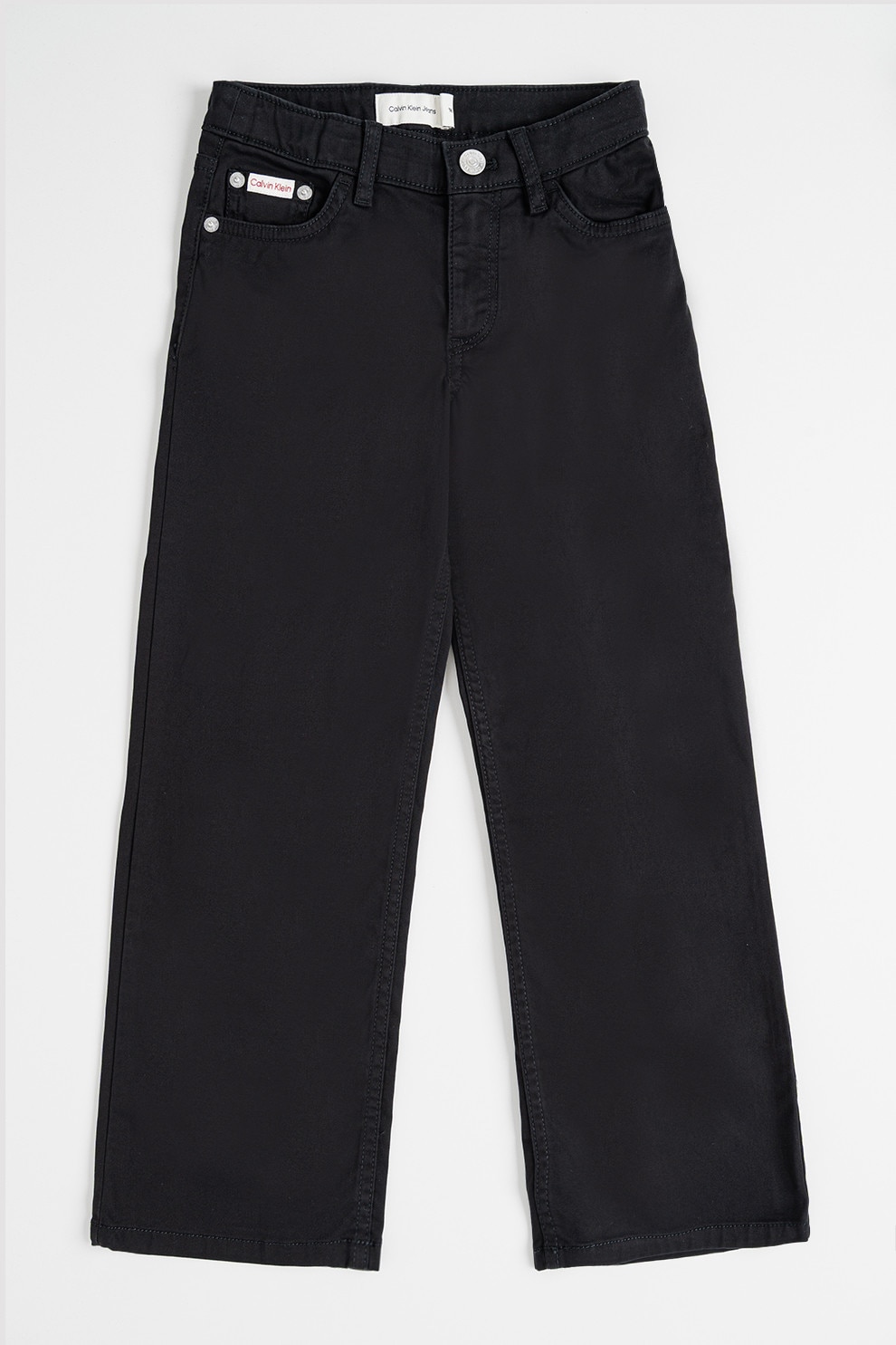 CALVIN KLEIN, Blugi cu croiala ampla, Negru, 170 CM