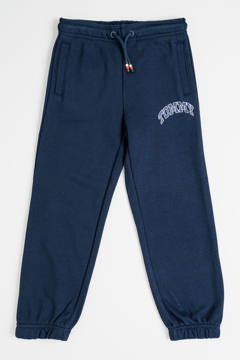 Tommy Hilfiger, Szabadidőnadrág logóval, Tengerészkék