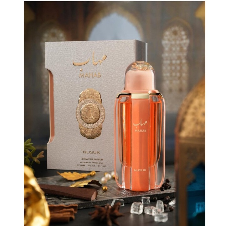 Extract de Parfum Nusuk Mahab, Unisex, 100 ml