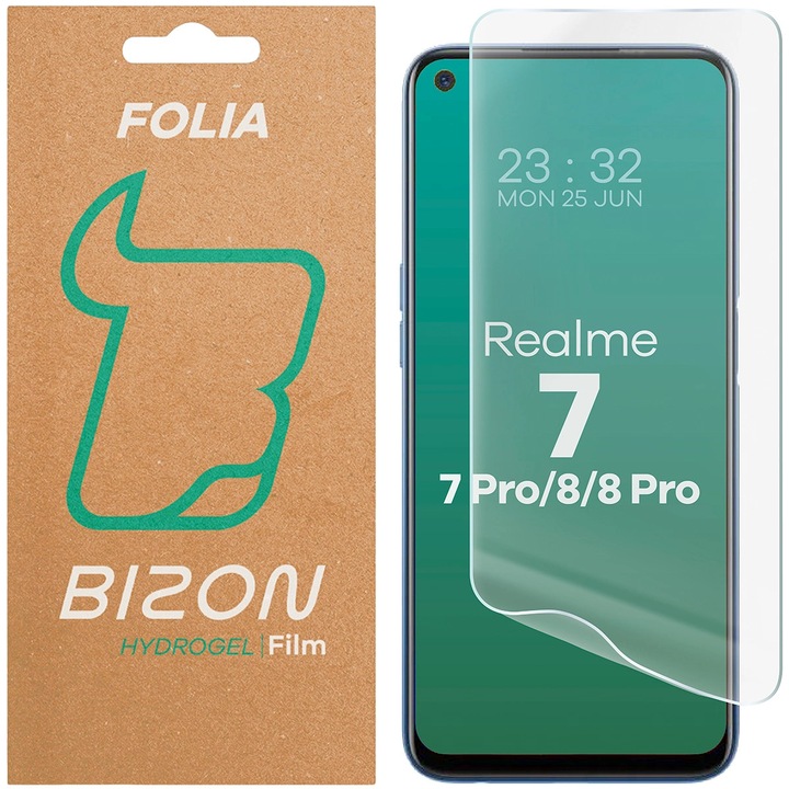 Стъклен протектор Bizon Glass Hydrogel Front за Realme 8 Pro / 8 / 7 / 7 Pro