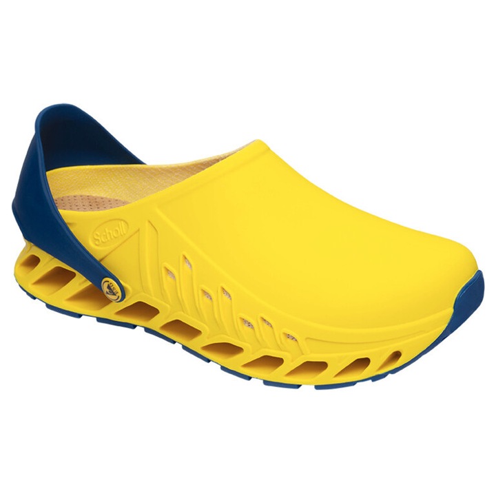 Sabot medical Scholl, unisex, antiderapant, galben, 39 EU