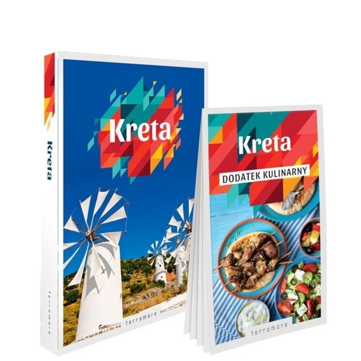 Ghid turistic Creta, ExpressMap, cu adaugiri culinare, descrieri atractii, harti, 2023