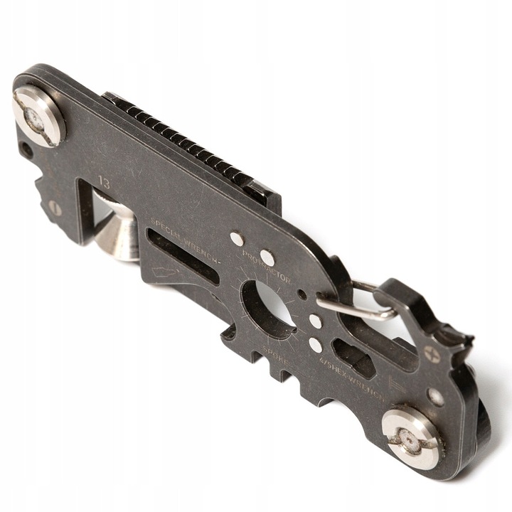 Мултифункционален инструмент Aerogogo, 9x3,2x1,1см, от неръждаема стомана, 90гр, компактен