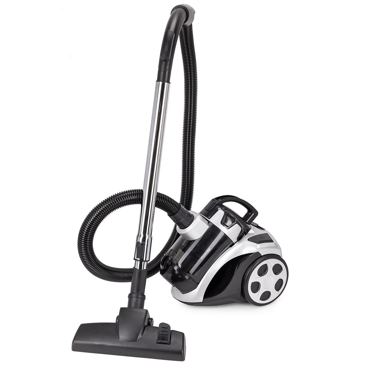Aspirator cu Fir, Fara Sac KAMILLE, Puterea 800W, Accesorii, Filtru Hepa, Culoare Gri