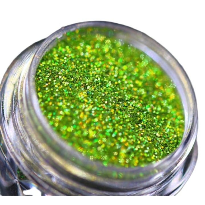 Kozmetikai csillámpor sminkhez és testművészethez KAJOL Beauty PK153, fényes, többszínű, 1g