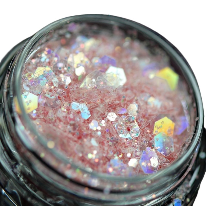 KAJOL Beauty gyöngyházfehér csillámpor, 1g, fényes