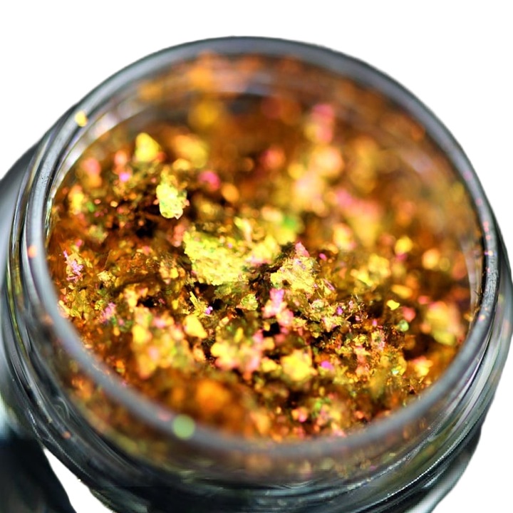 KAJOL Beauty PK126 pigmentpelyhek, réz-arany-rózsa, csillogó púder