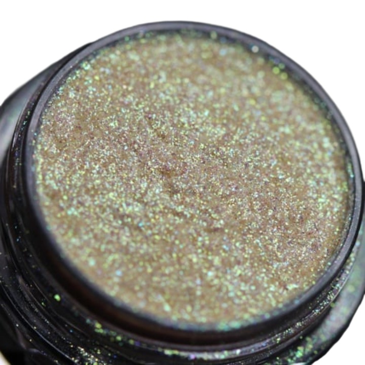 Pigment PK24(champagne cu irizatii lime-aurii) pentru machiaj KAJOL Beauty, 1g