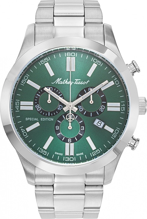 Ceas de barbati MATHEY-TISSOT H455CHVE verde sportiv