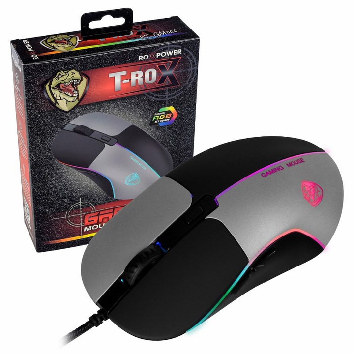 Mouse de gaming ROXPOWER T-ROX ST-GM066