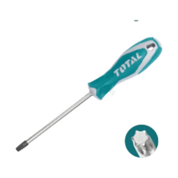 Total Torx csavarhúzó, mágneses hegyű, T20x150mm