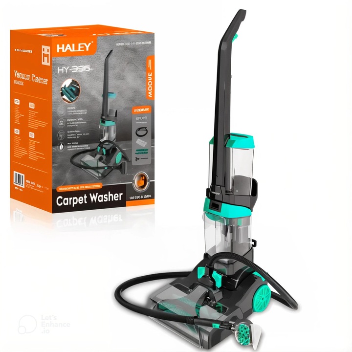 1350 ml-es tartályos porszívó, 800 W-os, ultrafinom légszűrővel és nedves-száraz tisztítási funkcióval – HALEY HY-3916, otthoni, szállodai és kültéri használatra