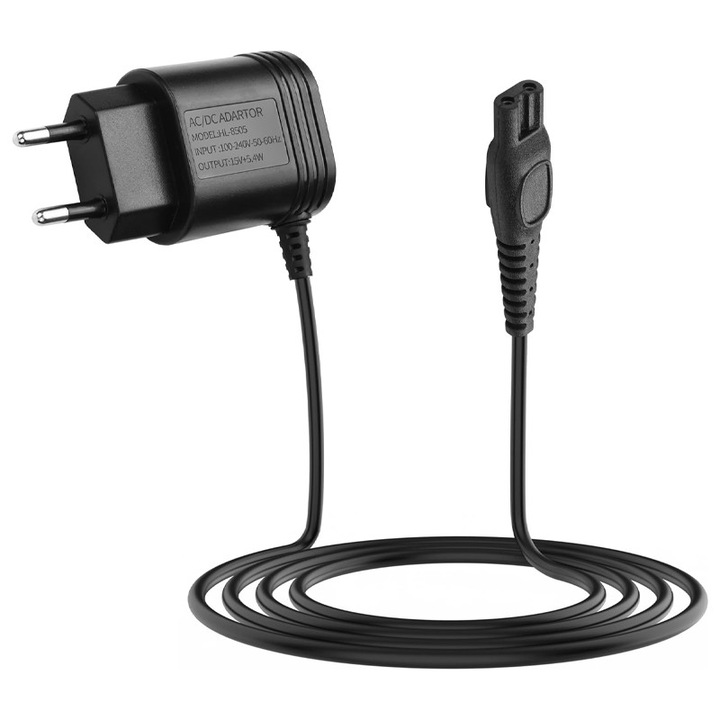 Incarcator 15V pentru aparate de ras Philips, Rqiurpn, cablu 1.8m, protectie la supratensiune, uz casnic